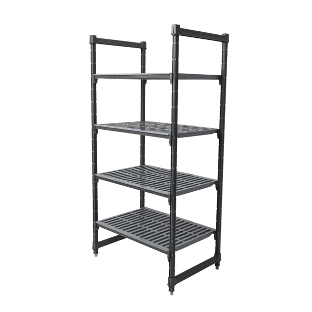 Cambro Camshelving Basics Plus  4 Tier Shelving Starter Unit - 1830x915x610mm