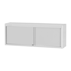Vogue Wall Cupboard Stainless Steel - 650x1800x400mm