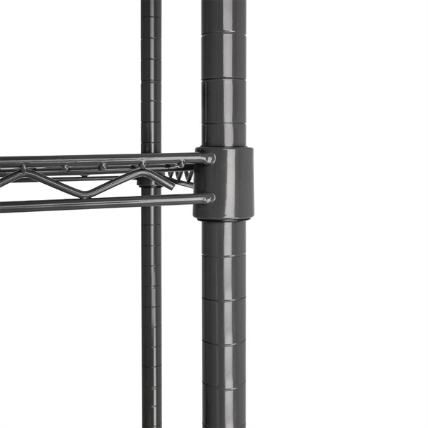 Nisbets Essentials 3 Tier Coated Shelving Unit 1820 x 915 x 457mm