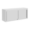 Vogue Wall Cupboard Stainless Steel - 650x1500x400mm