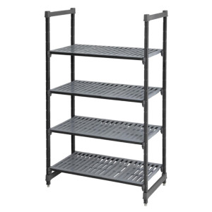 Cambro Camshelving Basics 4 Tier Shelving Starter Unit - 1830x1070x540mm