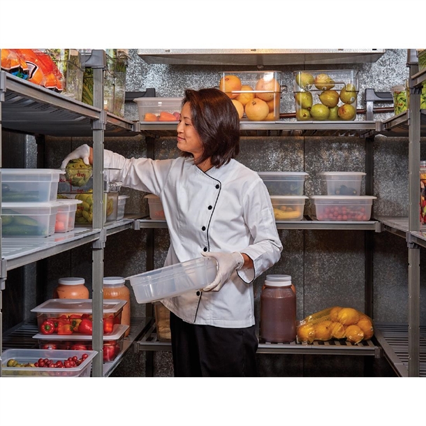 Cambro Camshelving Basics Plus 4 Tier  Shelving Starter Unit - 1830x1375x460mm