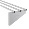 Vogue Stainless Steel Wall Shelf 1200mm