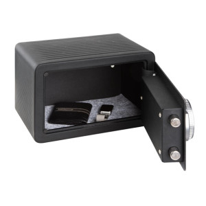 Bolero Standard Hotel Room Safe Black 200x310x200mm
