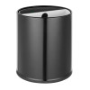 Bolero 2 Compartment Hotel Bin Black