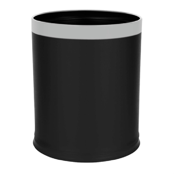 Noble & Price Round Black Bin 9.8Ltr
