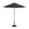 Bolero Round Outdoor Umbrella 2.5m Diameter Navy Blue