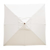 Bolero Square Outdoor Umbrella 2.5m Cream