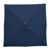 Bolero Square Outdoor Umbrella 2.5m Navy Blue