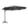 Bolero Venice Heavy Duty Umbrella Black 3.5m