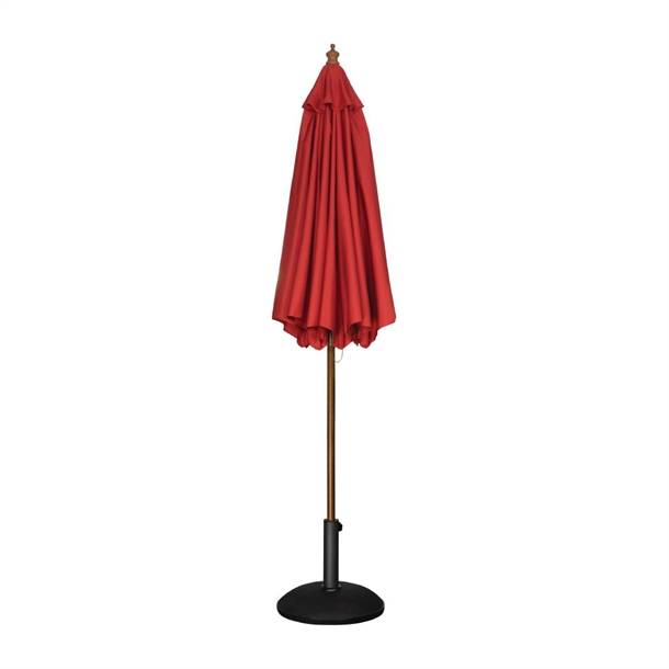 Bolero Round Umbrella 2.5m Diameter Red