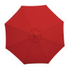 Bolero Round Umbrella 2.5m Diameter Red