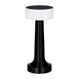 Tablekraft Aura Cordless LED Table Lamp - Black - 90x205mm