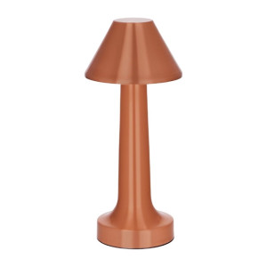 Tablekraft Helena Cordless LED Table Lamp - Copper - 97x220mm