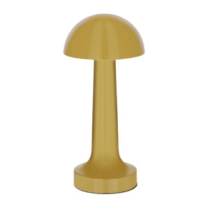 Tablekraft Thea Cordless LED Table Lamp - Brass 90x210mm