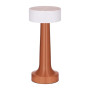 Tablekraft Aura Cordless LED Table Lamp - Copper 90x205mm