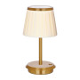 Tablekraft Adelaide Cordless LED Table Lamp - Brass - 135x200mm