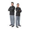 Whites Vegas Unisex Chef Jackets Long Sleeve Black