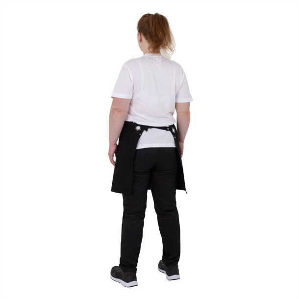 Southside Cotton Canvas Waist Apron Black