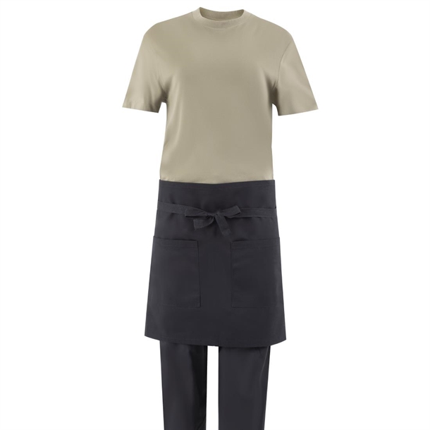 Southside Cotton Canvas Waist Apron Black