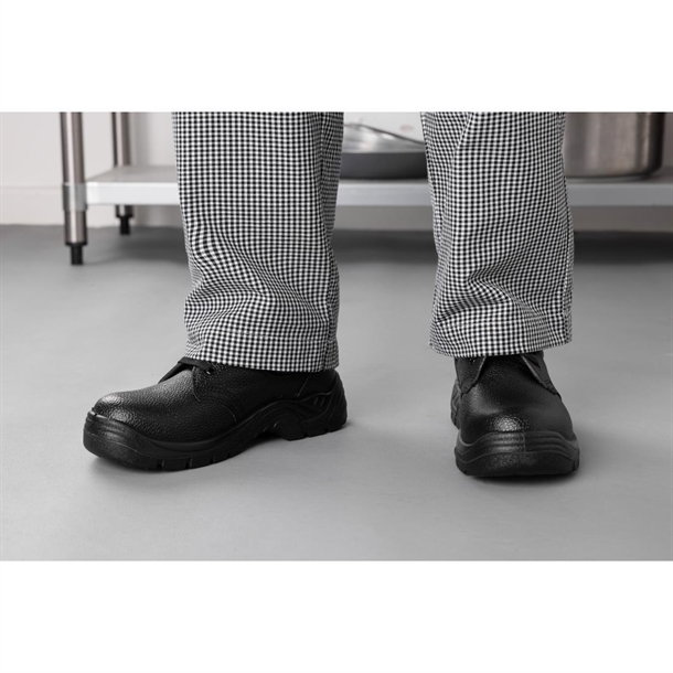 Nisbets Essentials Unisex Chef Shoes Black