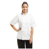 Whites Vegas Unisex Chef Jackets Short Sleeve White