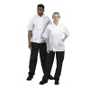 Whites Boston Short Sleeve Unisex Chef Jackets White