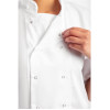 Whites Boston Short Sleeve Unisex Chef Jackets White