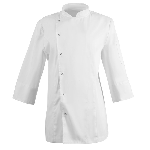 Whites Womens Fitted Chef Jacket White