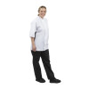 Whites Nevada Black & White Unisex Chef Jackets