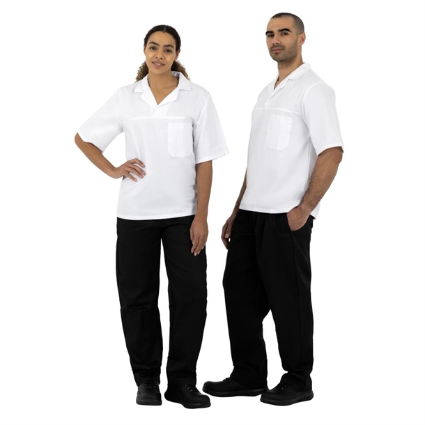 Whites Vegas Chef Trousers Polycotton Black (5 Pack)