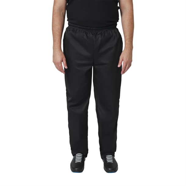 Whites Vegas Chef Trousers Polycotton Black (5 Pack)
