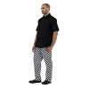 Whites Unisex Vegas Chef Trousers Big Black & White Check