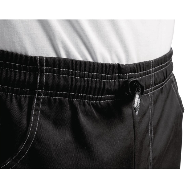 Le Chef Unisex Contemporary Slim Fit Chef
Pants Black
