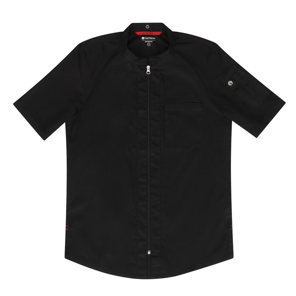 Chef Works Arcadia Sustainable Chef Jacket Black