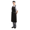 Whites Bib Apron Polycotton Black