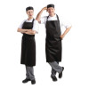 Whites Bib Apron Polycotton Black
