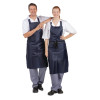 Whites Water Resistant Bib Apron Blue