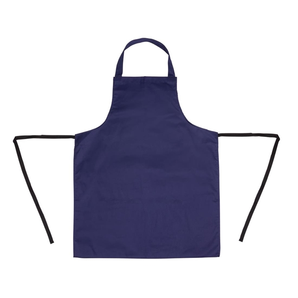 Whites Bib Apron Polycotton Navy Blue