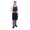 Whites Bib Apron Polycotton Navy Blue