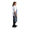 Whites Water Resistant Bib Apron Blue/White Stripe