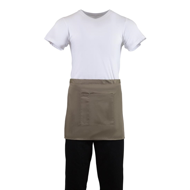 Whites Waist Apron Polycotton Tan