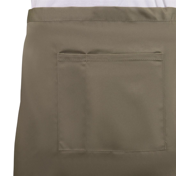 Whites Waist Apron Polycotton Tan