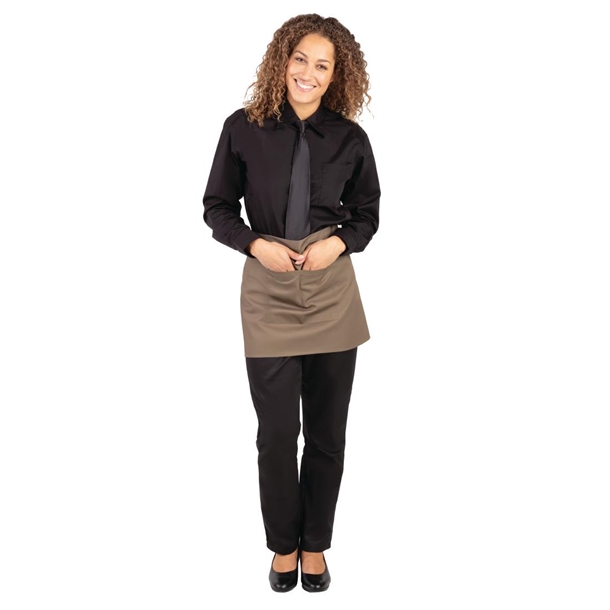 Whites Waist Apron Polycotton Tan