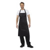 Whites Bib Apron Polycotton Black XL