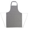 Whites Bib Apron Black/White Check