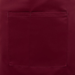 Whites Waist Apron Polycotton Burgundy