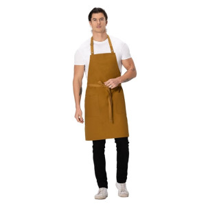 Chef Works Lockharte Bib Apron Mustard