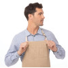 Chef Works Austin Bib Apron Natural