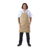 Chef Works Austin Bib Apron Natural